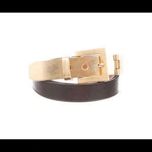 Michael Kors Gold Hardware Brown Belt Sz 6